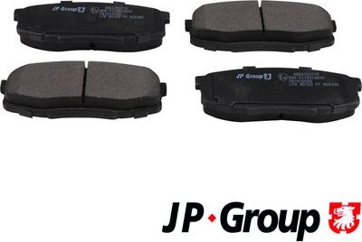 JP Group 4863702210 - Kit de plaquettes de frein, frein à disque cwaw.fr