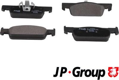 JP Group 4363606010 - Kit de plaquettes de frein, frein à disque cwaw.fr