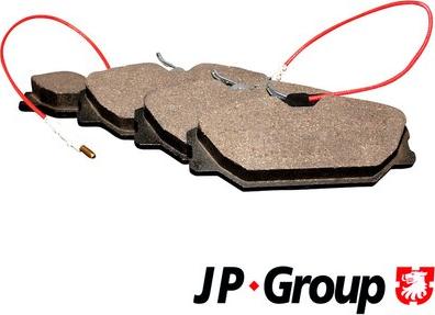 JP Group 4363600210 - Kit de plaquettes de frein, frein à disque cwaw.fr