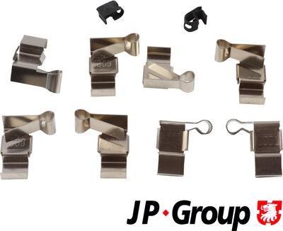 JP Group 4764002210 - Kit d'accessoires, plaquette de frein à disque cwaw.fr