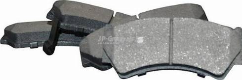 JP Group 4763600710 - Kit de plaquettes de frein, frein à disque cwaw.fr