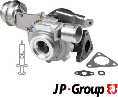 JP Group 4717400100 - Turbocompresseur, suralimentation cwaw.fr