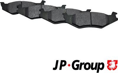 JP Group 5063700110 - Kit de plaquettes de frein, frein à disque cwaw.fr