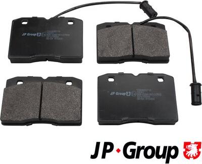 JP Group 5363600110 - Kit de plaquettes de frein, frein à disque cwaw.fr