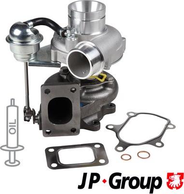 JP Group 5317400200 - Turbocompresseur, suralimentation cwaw.fr