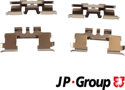 JP Group 5264000110 - Kit d'accessoires, plaquette de frein à disque cwaw.fr