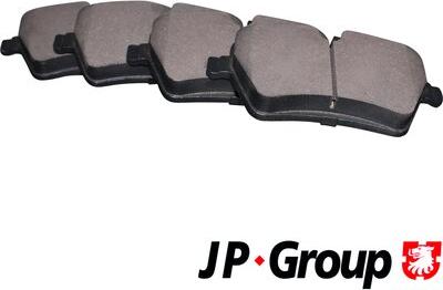 JP Group 6063600310 - Kit de plaquettes de frein, frein à disque cwaw.fr