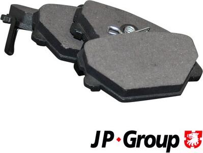 JP Group 6163600110 - Kit de plaquettes de frein, frein à disque cwaw.fr