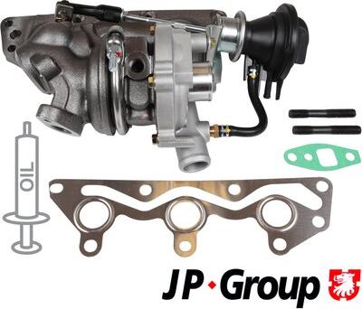 JP Group 6117400400 - Turbocompresseur, suralimentation cwaw.fr