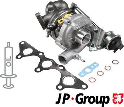 JP Group 6117400100 - Turbocompresseur, suralimentation cwaw.fr