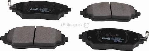 JP Group 6363603310 - Kit de plaquettes de frein, frein à disque cwaw.fr