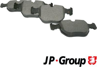 JP Group 1463600810 - Kit de plaquettes de frein, frein à disque cwaw.fr