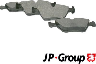 JP Group 1463600710 - Kit de plaquettes de frein, frein à disque cwaw.fr