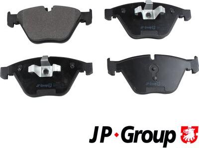 JP Group 1463601810 - Kit de plaquettes de frein, frein à disque cwaw.fr