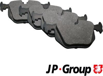 JP Group 1463700910 - Kit de plaquettes de frein, frein à disque cwaw.fr