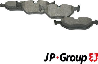 JP Group 1463700310 - Kit de plaquettes de frein, frein à disque cwaw.fr