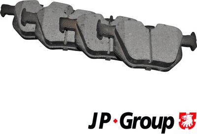 JP Group 1463701910 - Kit de plaquettes de frein, frein à disque cwaw.fr