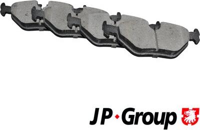 JP Group 1463701410 - Kit de plaquettes de frein, frein à disque cwaw.fr