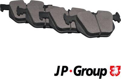 JP Group 1463701010 - Kit de plaquettes de frein, frein à disque cwaw.fr