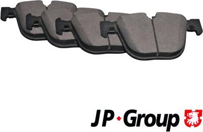 JP Group 1463701810 - Kit de plaquettes de frein, frein à disque cwaw.fr