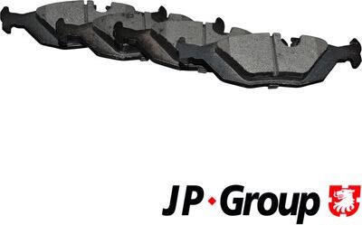 JP Group 1463701310 - Kit de plaquettes de frein, frein à disque cwaw.fr