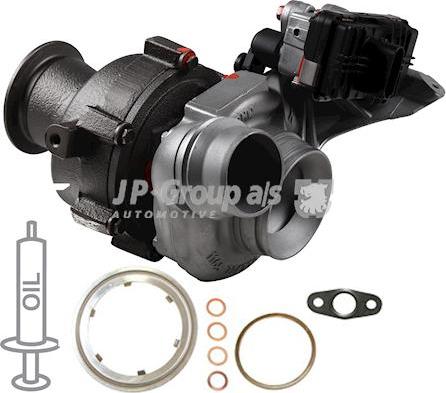 JP Group 1417403100 - Turbocompresseur, suralimentation cwaw.fr