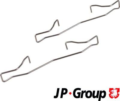 JP Group 1564004410 - Kit d'accessoires, plaquette de frein à disque cwaw.fr