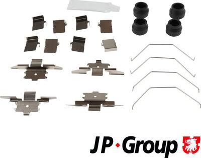 JP Group 1564004710 - Kit d'accessoires, plaquette de frein à disque cwaw.fr