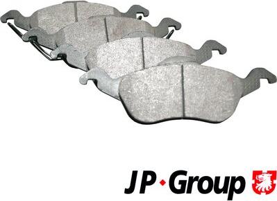 JP Group 1563600910 - Kit de plaquettes de frein, frein à disque cwaw.fr