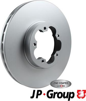 JP Group 1563104100 - Disque de frein cwaw.fr