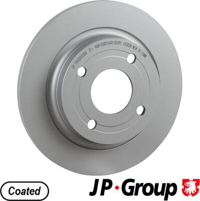 JP Group 1563203300 - Disque de frein cwaw.fr