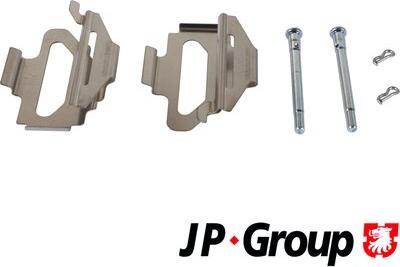 JP Group 1563750310 - Kit d'accessoires, plaquette de frein à disque cwaw.fr