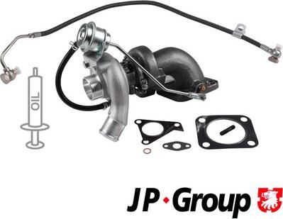 JP Group 1517800410 - Turbocompresseur, suralimentation cwaw.fr