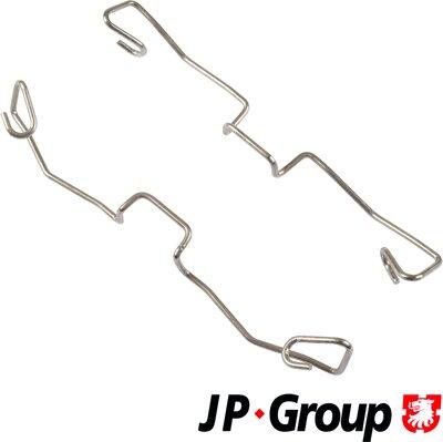 JP Group 1164005610 - Kit d'accessoires, plaquette de frein à disque cwaw.fr