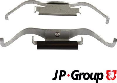 JP Group 1164006310 - Kit d'accessoires, plaquette de frein à disque cwaw.fr