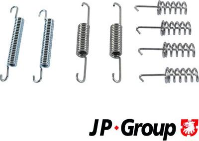 JP Group 1163950510 - Kit d'accessoires, mâchoires de frein de stationnement cwaw.fr