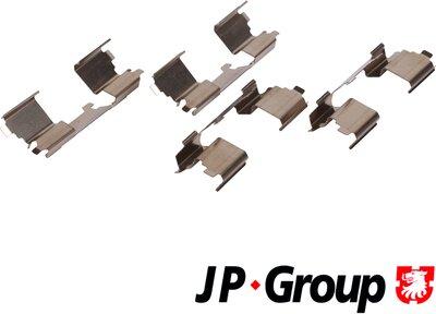 JP Group 1163651510 - Kit d'accessoires, plaquette de frein à disque cwaw.fr