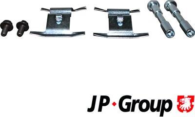 JP Group 1163651310 - Kit d'accessoires, plaquette de frein à disque cwaw.fr