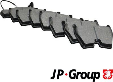 JP Group 1163609310 - Kit de plaquettes de frein, frein à disque cwaw.fr