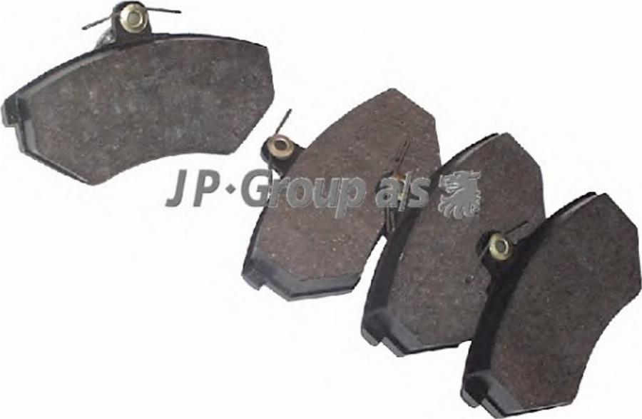 JP Group 1163604710 - Kit de plaquettes de frein, frein à disque cwaw.fr