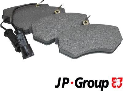 JP Group 1163602310 - Kit de plaquettes de frein, frein à disque cwaw.fr