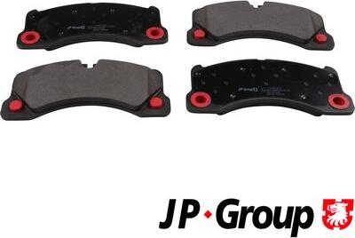 JP Group 1163613210 - Kit de plaquettes de frein, frein à disque cwaw.fr