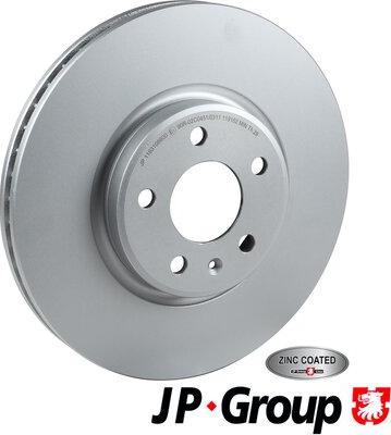 JP Group 1163108600 - Disque de frein cwaw.fr