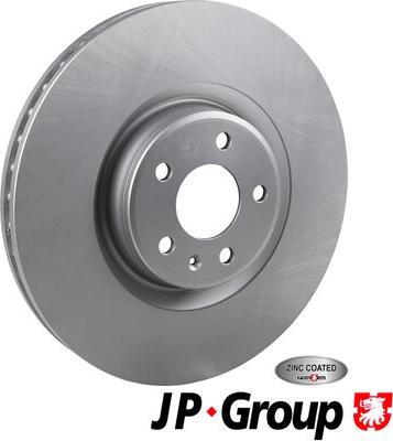 JP Group 1163114100 - Disque de frein cwaw.fr