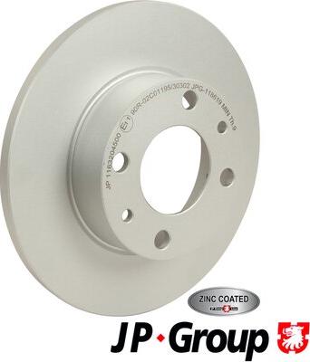 JP Group 1163204500 - Disque de frein cwaw.fr