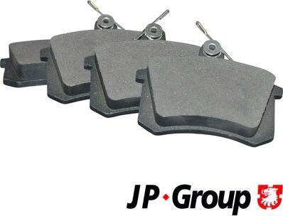 JP Group 1163705810 - Kit de plaquettes de frein, frein à disque cwaw.fr