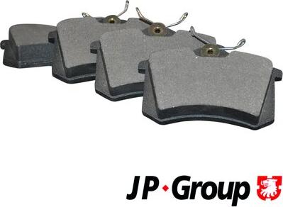 JP Group 1163706310 - Kit de plaquettes de frein, frein à disque cwaw.fr