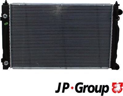 JP Group 1114204600 - Radiateur, refroidissement du moteur cwaw.fr