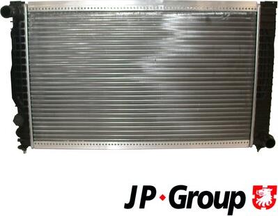 JP Group 1114204300 - Radiateur, refroidissement du moteur cwaw.fr