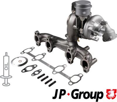 JP Group 1117404400 - Turbocompresseur, suralimentation cwaw.fr